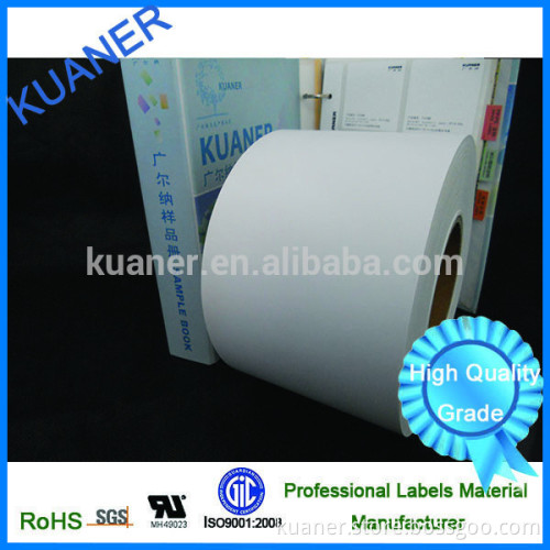 Durable self adhesive sticker label material ,high adhesion